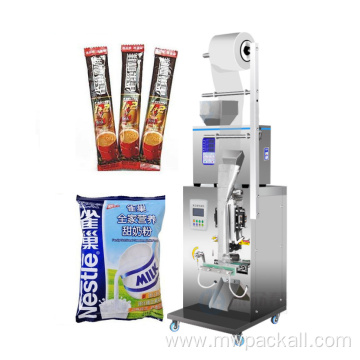 perfect packing bag automatic dry powder filling packaging machine